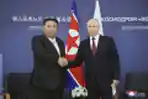 Momen Akrab Pertemuan Kim Jong Un dengan Vladimir Putin