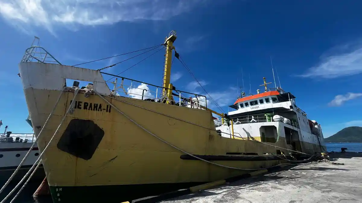 Kapal Perintis Milik Kemenhub di Ternate Tidak Terawat, Ini Penjelasan KSOP