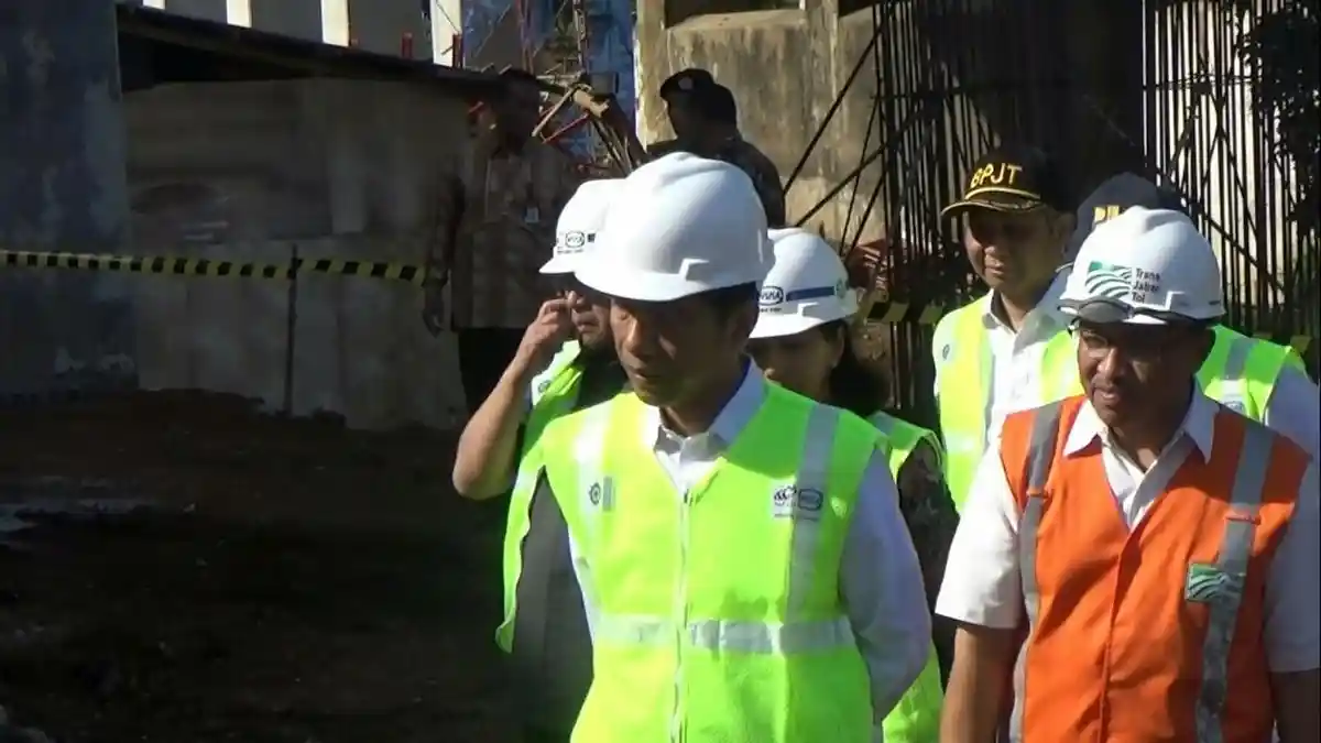 Tol Bocimi Sudah Groundbreaking Empat Kali Sejak 1997, Jokowi: Satu Meter Pun Belum Jadi