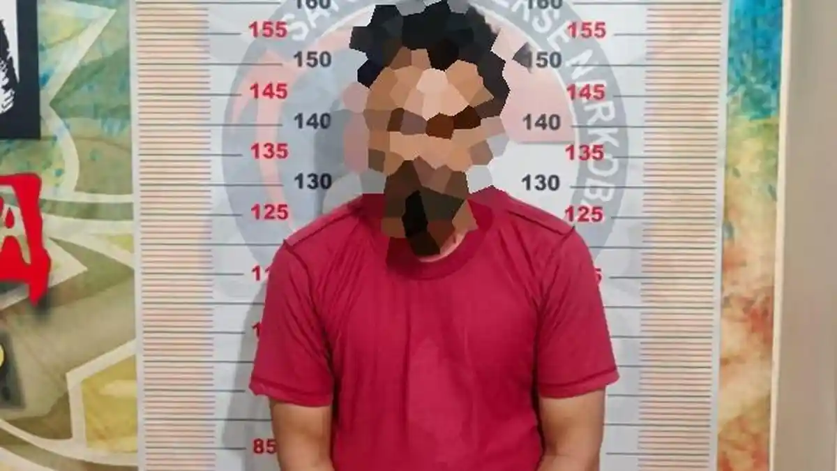 Polres Bontang Tangkap Seorang Pengedar Sabu di Kelurahan Loktuan Bontang, Amankan 18 Poket - Tribunkaltim.co
