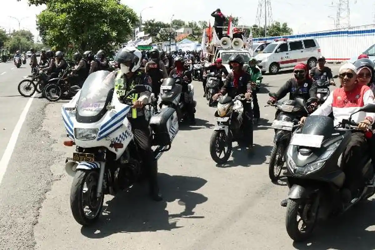 May Day 2024, Buruh di Gresik Suarakan Perda Perlindungan Tenaga Kerja Lokal