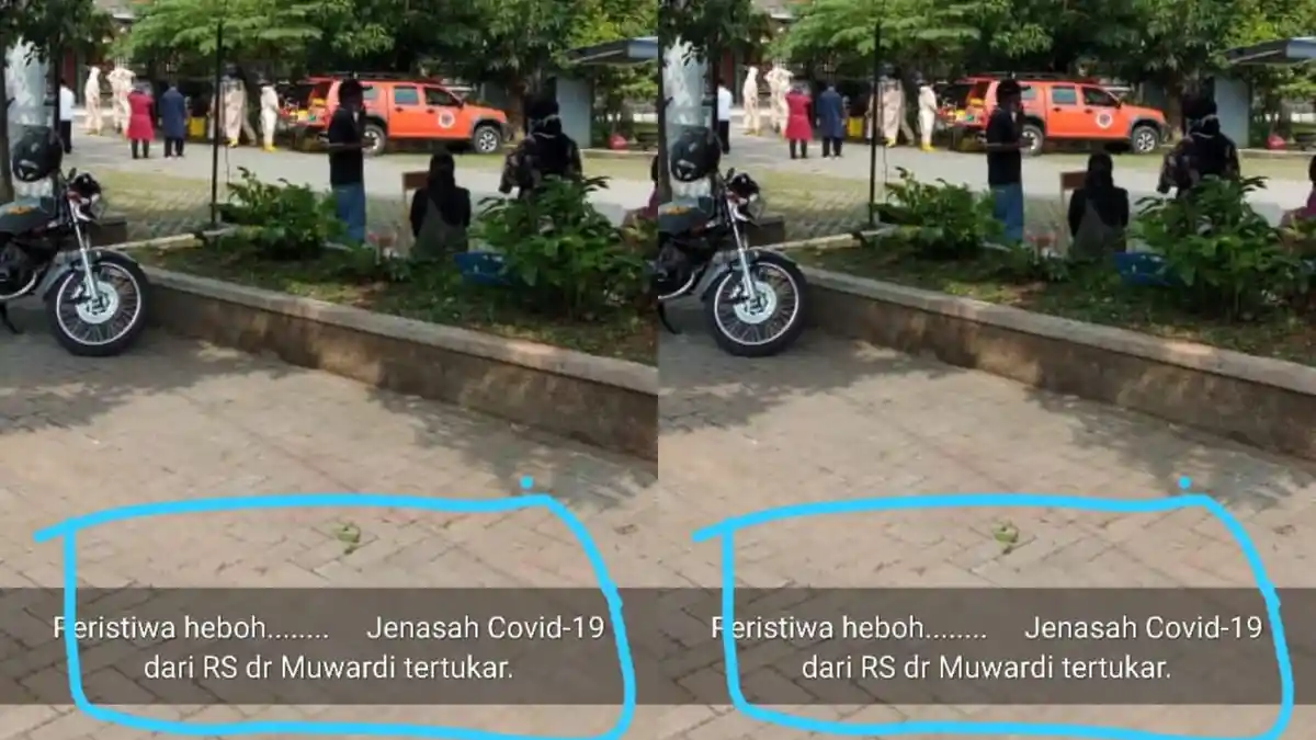 Viral Status WA Jenazah Covid-19 di RSUD dr Moewardi Solo Tertukar, Begini Fakta Sebenarnya