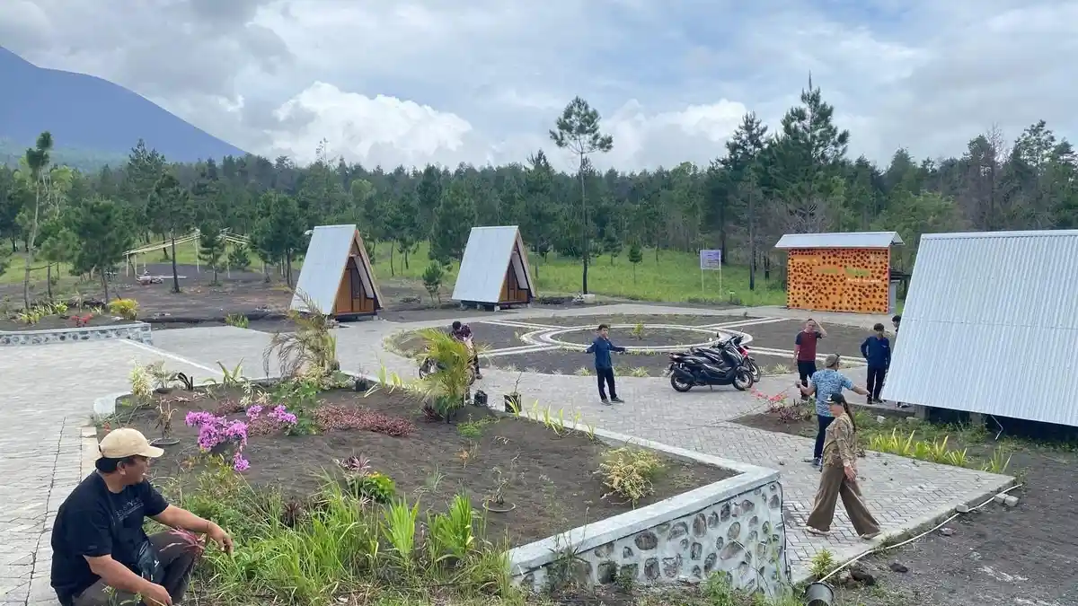 Wisata Alam Camping Ground Gunung Soputan Silian Mitra Dipasang Internet, Pengunjung Beri Apresiasi
