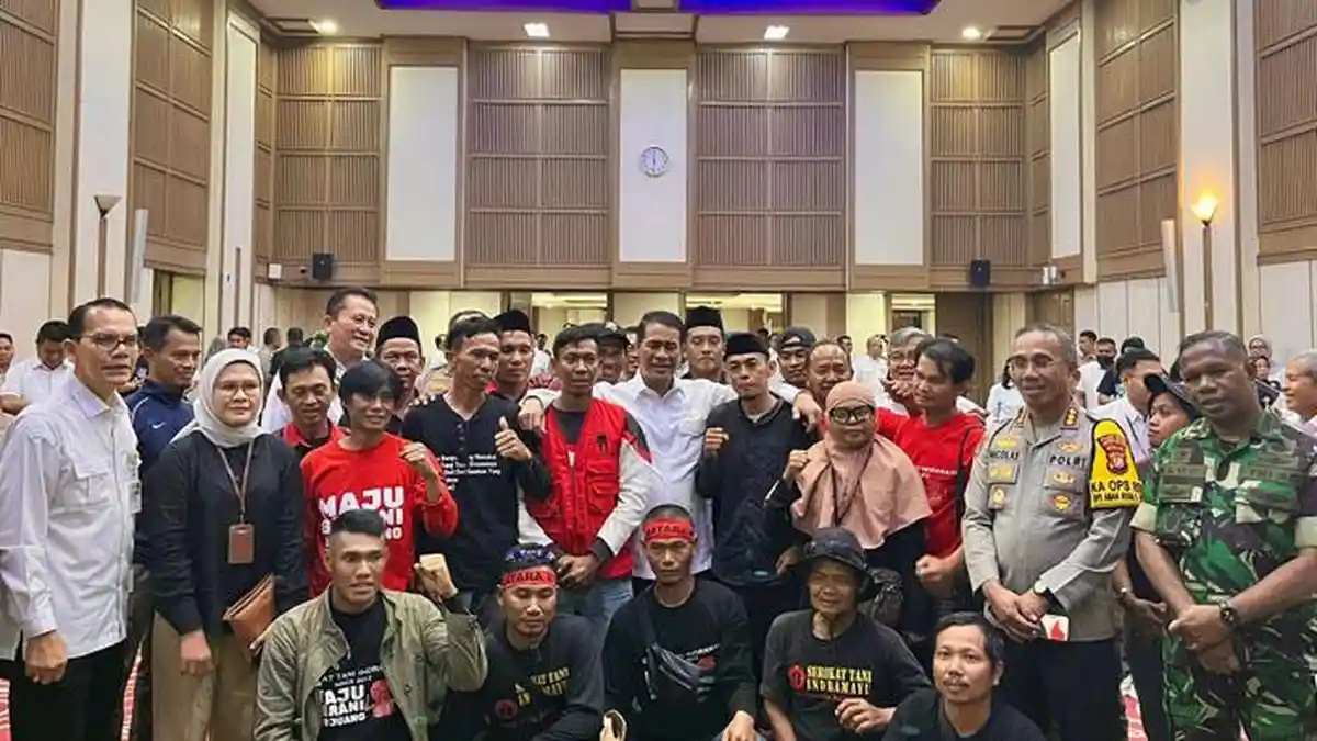 Jawab Aspirasi Petani Indramayu, Mentan Amran Beri Solusi Cepat dan Tegas