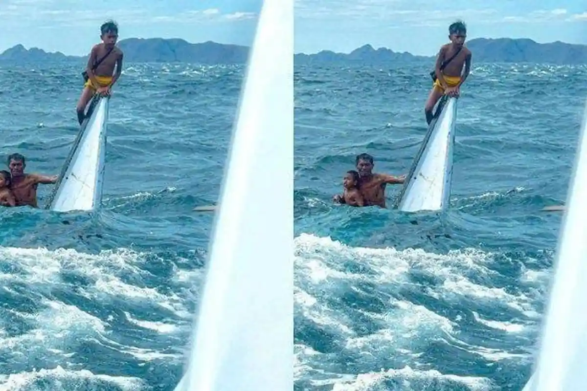 Viral Kisah Ayah Cari Nafkah, Terombang-ambing di Lautan dengan 2 Anak, Kini Kehilangan Pekerjaan