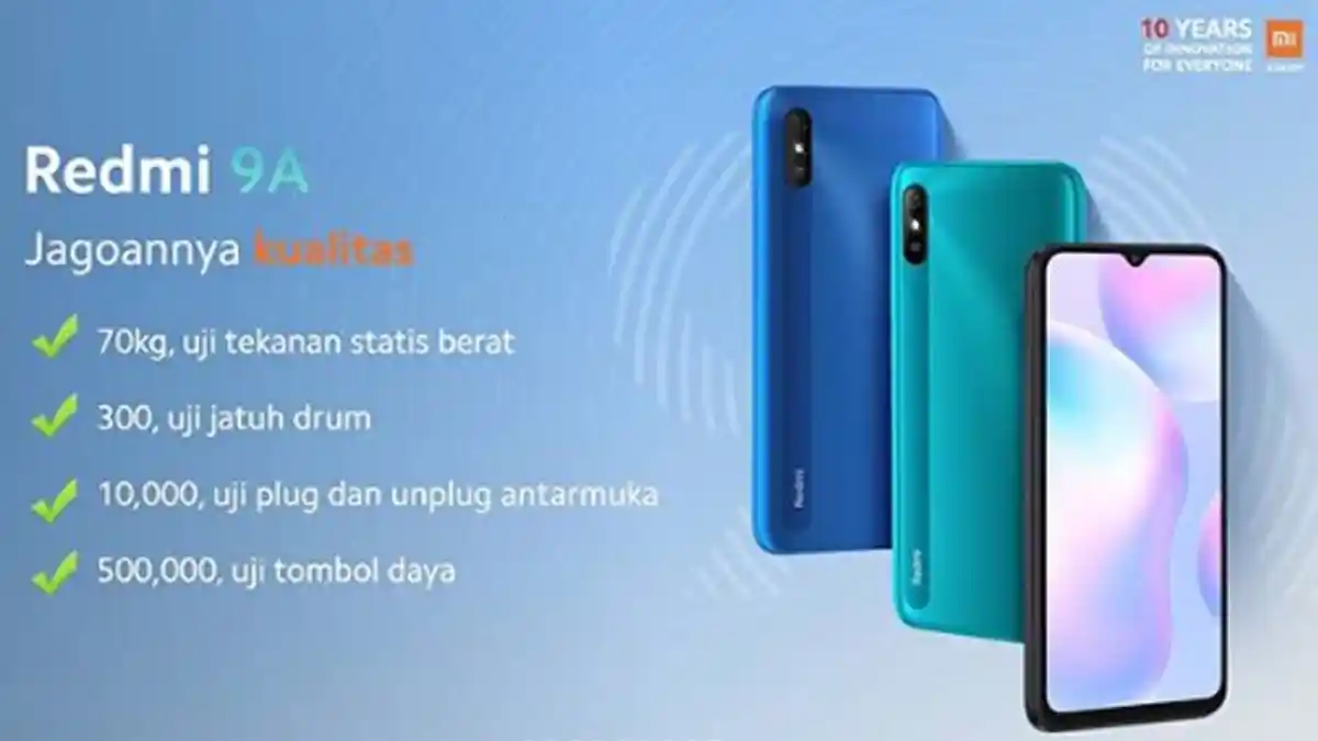 Harga dan Spesifikasi Redmi 9A di Indonesia, Ada Harga Spesial Bagi Pengguna Redmi 4A 5A 6A