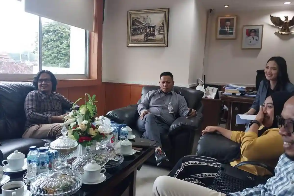 Audiensi dengan Pimpinan Tribun Lampung, Dirut PT Bank Lampung Sebut L-Smart Kini Ada di 2.417 Desa