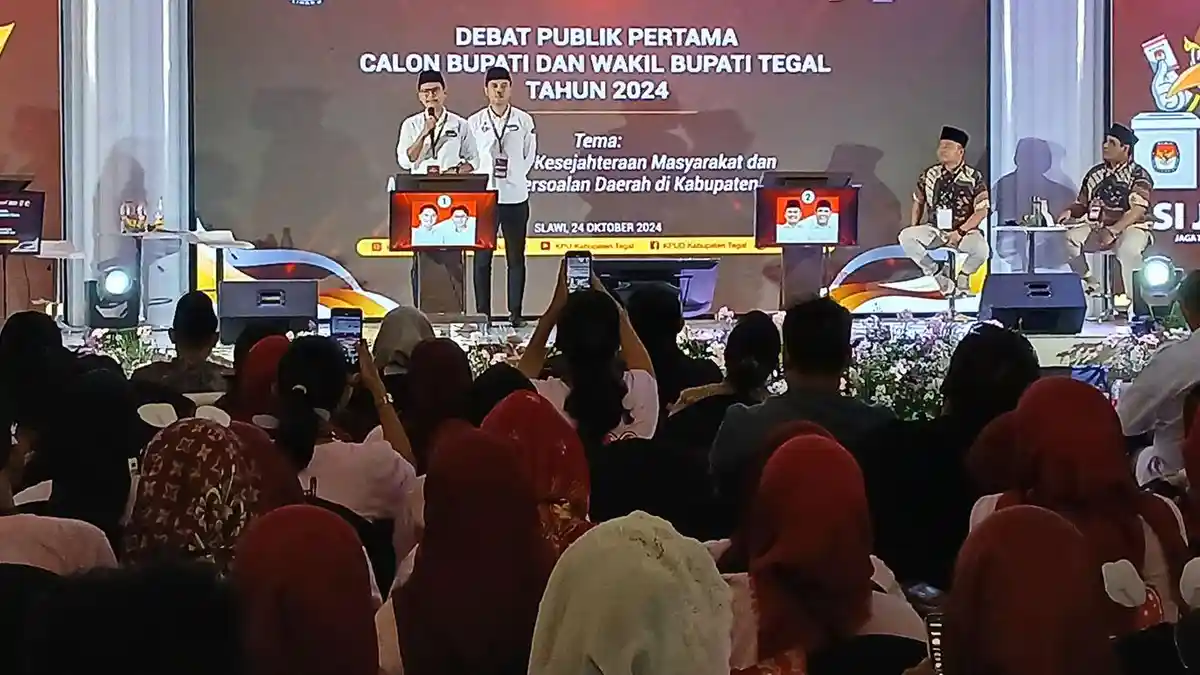 Debat Kedua Pilkada Kabupaten Tegal Tetap Berlangsung, KPU: Ada Perubahan Jadwal