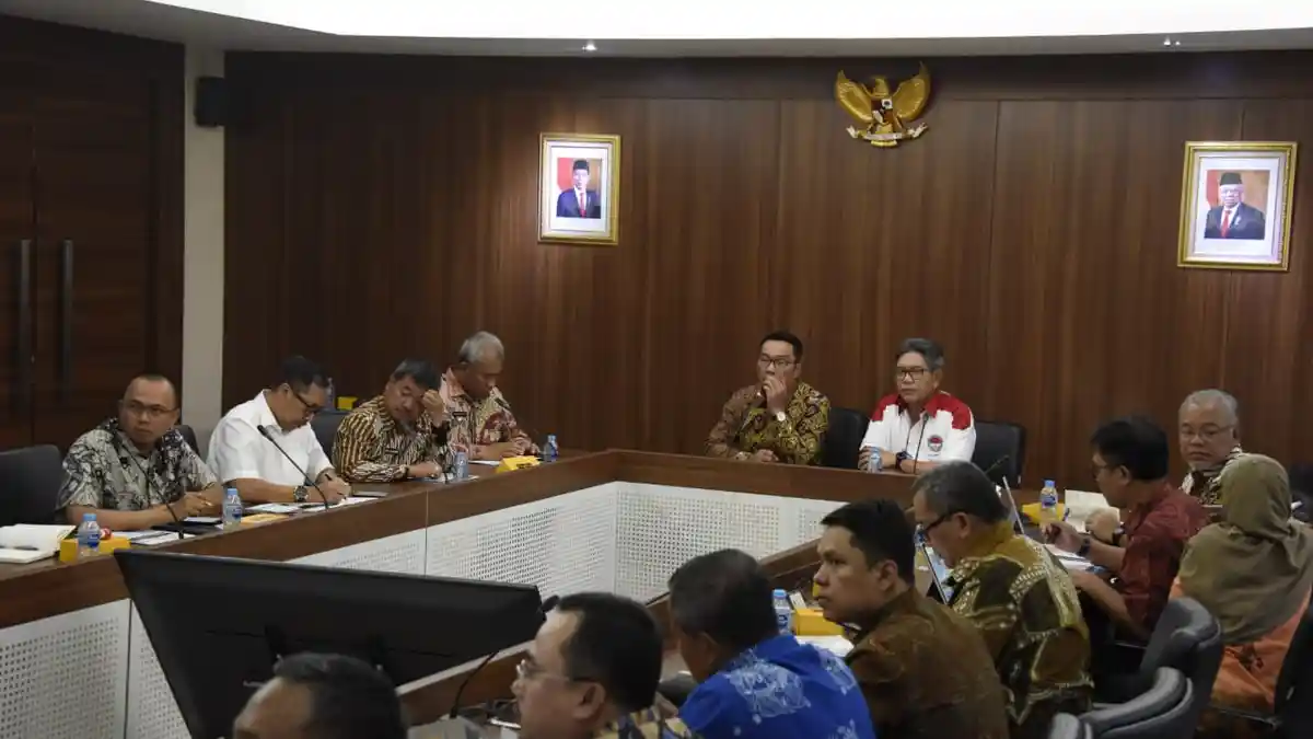 Ridwan Kamil Bahas Revitalisasi Situ Bagendit dan Kalimalang dengan Kementerian PUPR