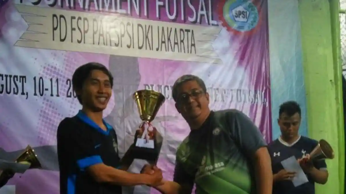 Tim Bakmi GM Kuasai Tiga Besar Futsal PD FSP Par SPSI DKI