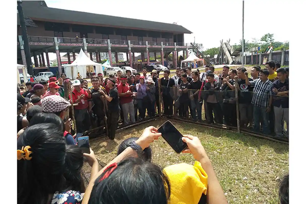 Rangkaian Lomba di PGD, Ada Lomba Tangkap Babi Sebagai Momen Untuk Mengingat Masa Kecil