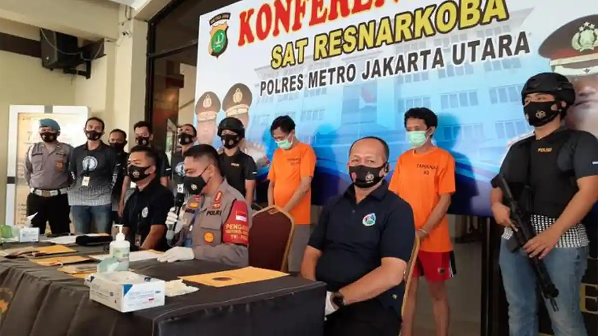 Jaka Hidayat Positif konsumsi Metamfetamine. Polisi Temukan 0,34 Gram Sabu Saat Penangkapan
