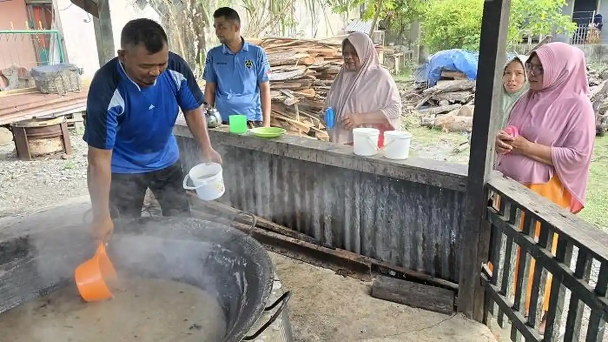 Merawat Tradisi Kanji Rumbi, Kuliner Khas di Bulan Puasa yang Diburu Warga