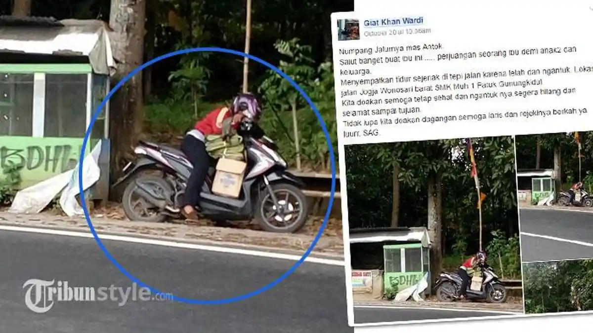 Gara-gara Lakukan Hal Sederhana Berikut, Aksi Perempuan Pesepeda Motor Ini Viral di Dunia Maya