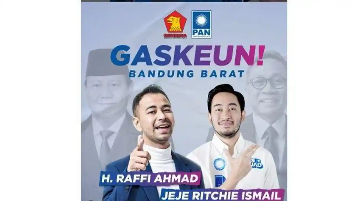 Adik Ipar Raffi Ahmad Ditugaskan PAN Maju di Pilkada Bandung Barat, Bakal Lawan Henky Kurniawan