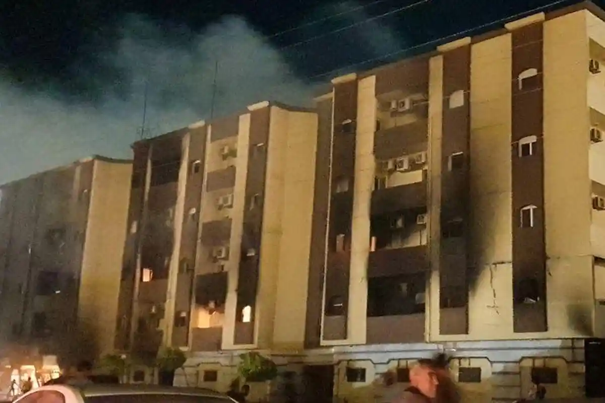 Libya Rusuh Lagi, Pengunjuk Rasa Bakar Gedung Parlemen