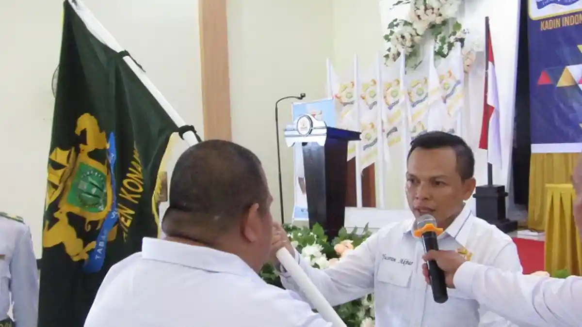 Yusran Akbar Pimpin Kadin Konawe Periode 2021-2026, Terpilih Aklamasi dalam Musda ke VI