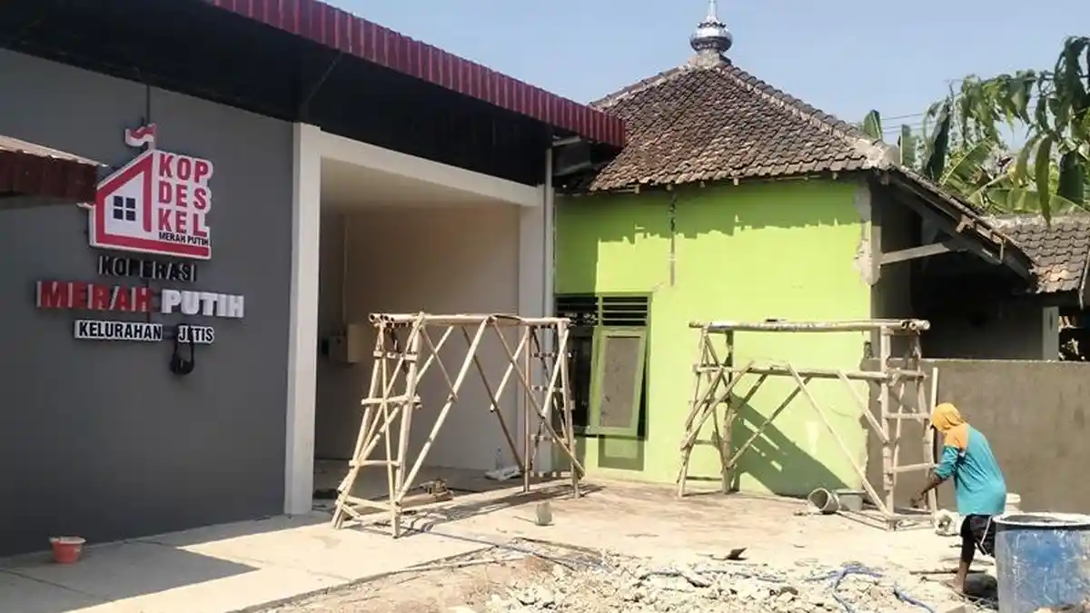 Gedung Koperasi Merah Putih Dibangun di Lahan SD Negeri 1 Jetis Blora, Kok Bisa? - Tribunjateng.com