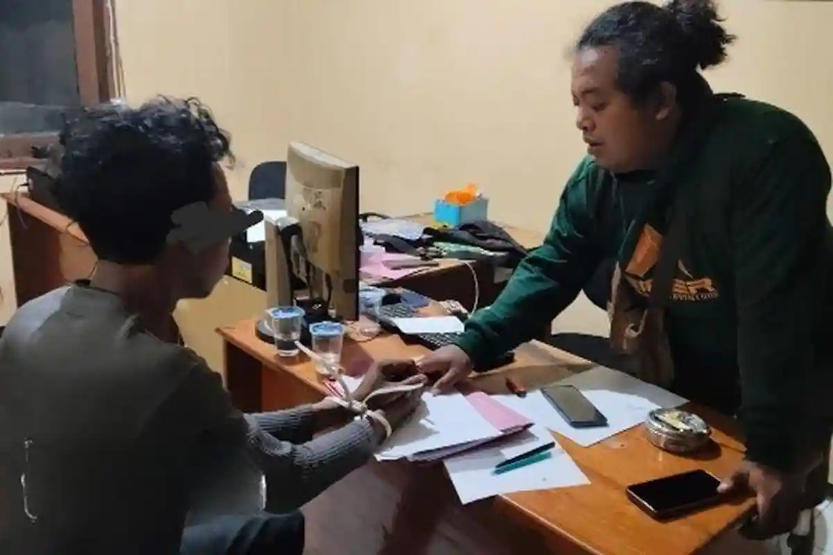 Satreskrim Polres Nganjuk Tangkap Kakak Beradik karena Curi Mesin Pompa Air Irigasi