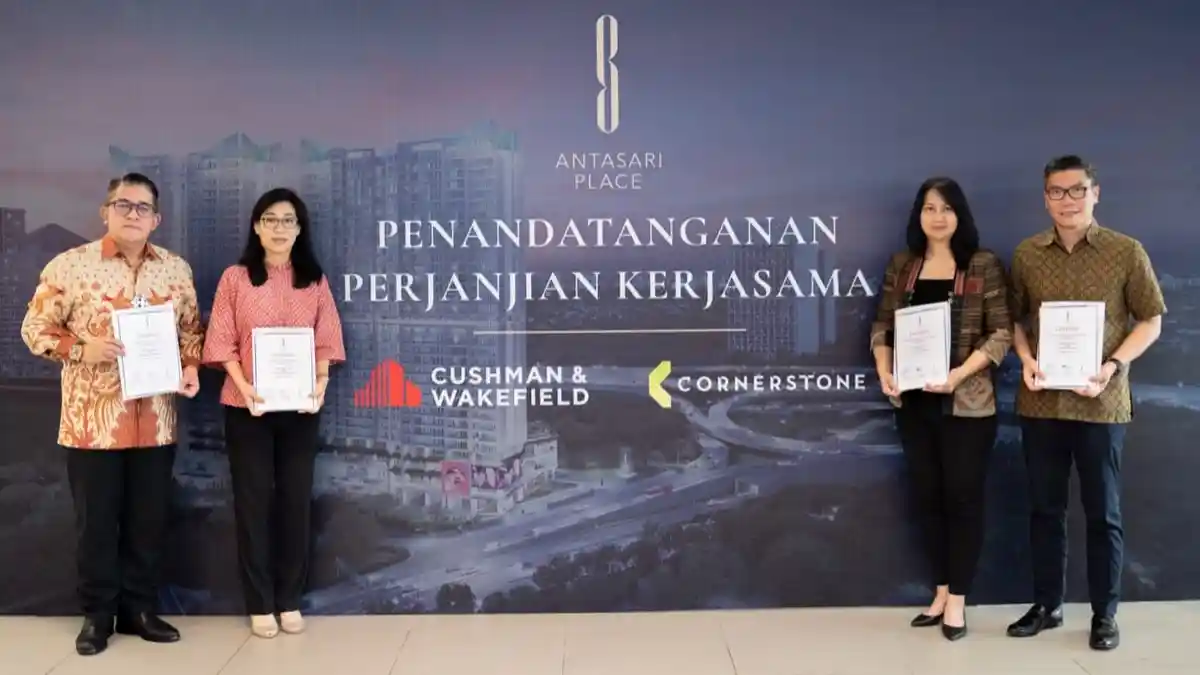 Jaga Standar Properti di Antasari Place, INPP Gandeng Cushman & Wakefield Indonesia dan Cornerstone