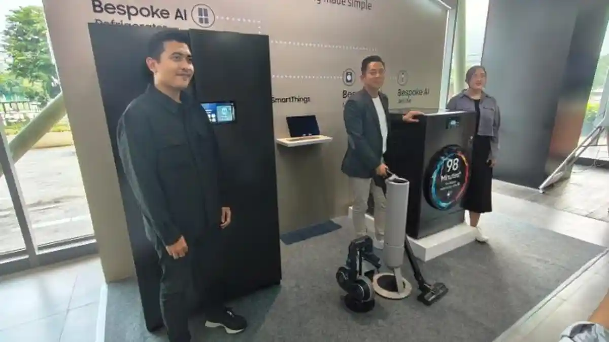 Samsung Luncurkan Kulkas, Mesin Cuci, dan Vacuum Cleaner Berbasis AI, Cek Fitur dan Harganya