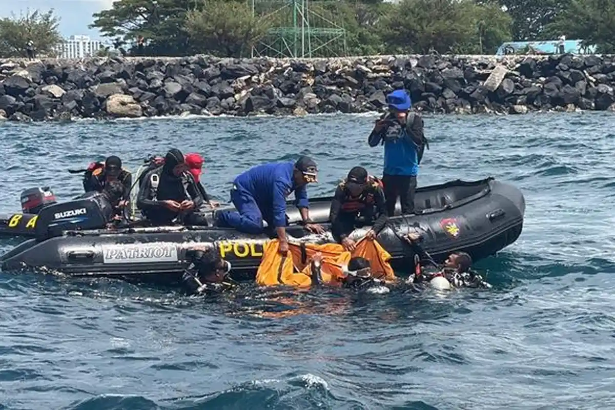 Kronologi Penemuan 2 Korban Tewas Kecelakaan Jet Ski di Teluk Manado