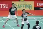 Dipaksa Bermain Tiga Set Hendra/Ahsan Melaju ke Final Indonesia Masters 2020