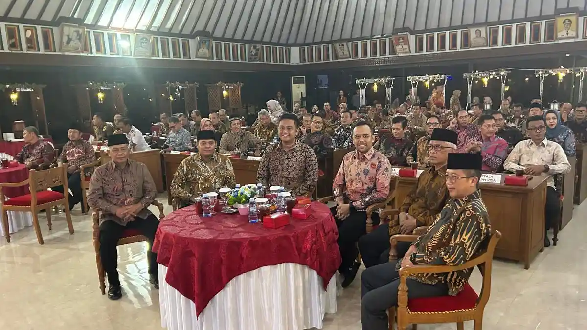 Rakor Perdana Bupati bersama Wabup Klaten Hamenang-Benny Berlangsung Hangat
