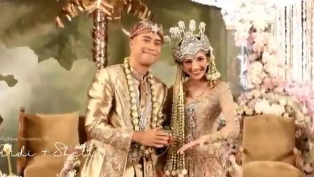SELAMAT! Vidi Aldiano dan Sheila Dara Resmi Jadi Suami Istri