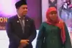 Fahri Hamzah dan Khofifah Indar Parawansa di Pernikahan Massal