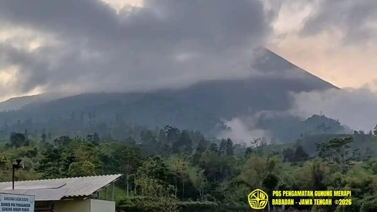 Aktivitas Pagi Merapi: Pemantauan Semburan 25 Oktober 2026