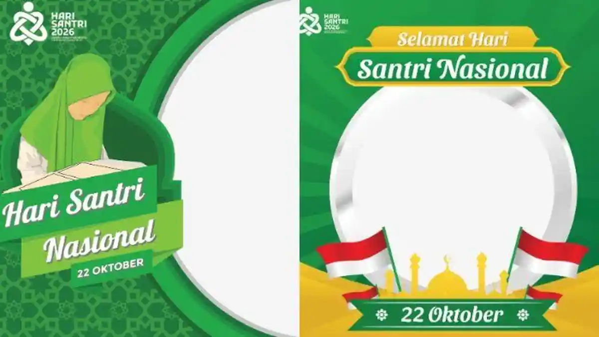 Koleksi Twibbon Hari Santri 2026 Keren untuk Medsos