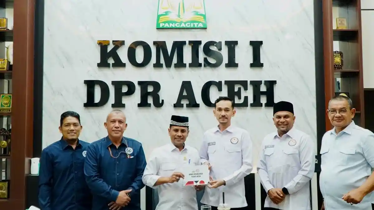 KPIA Laporkan Perkembangan Pengawasan Medsos Aceh ke Komisi I DPRA