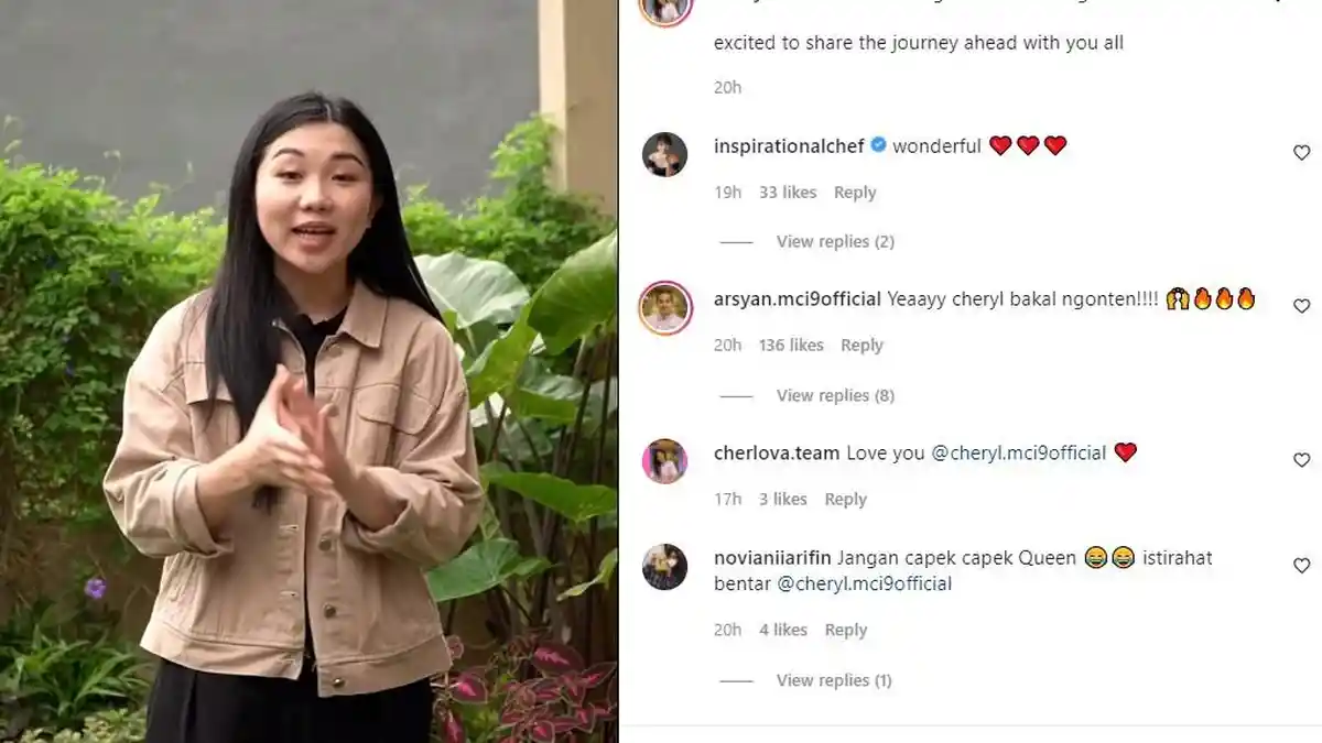 Menang MasterChef Indonesia 9, Cheryl Sibuk Kolaborasi Konten bareng Alumni