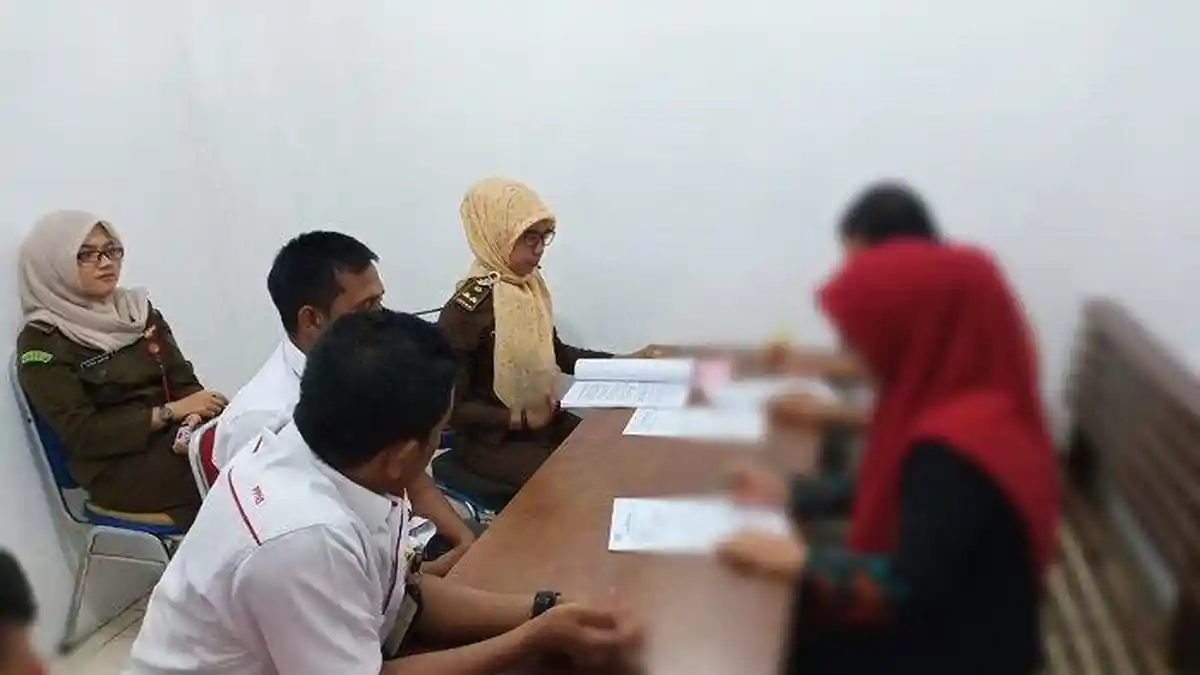Oknum Kepsek dan Wakil yang Digerebek di Hotel Diserah kepada Jaksa Kejari Banda Aceh