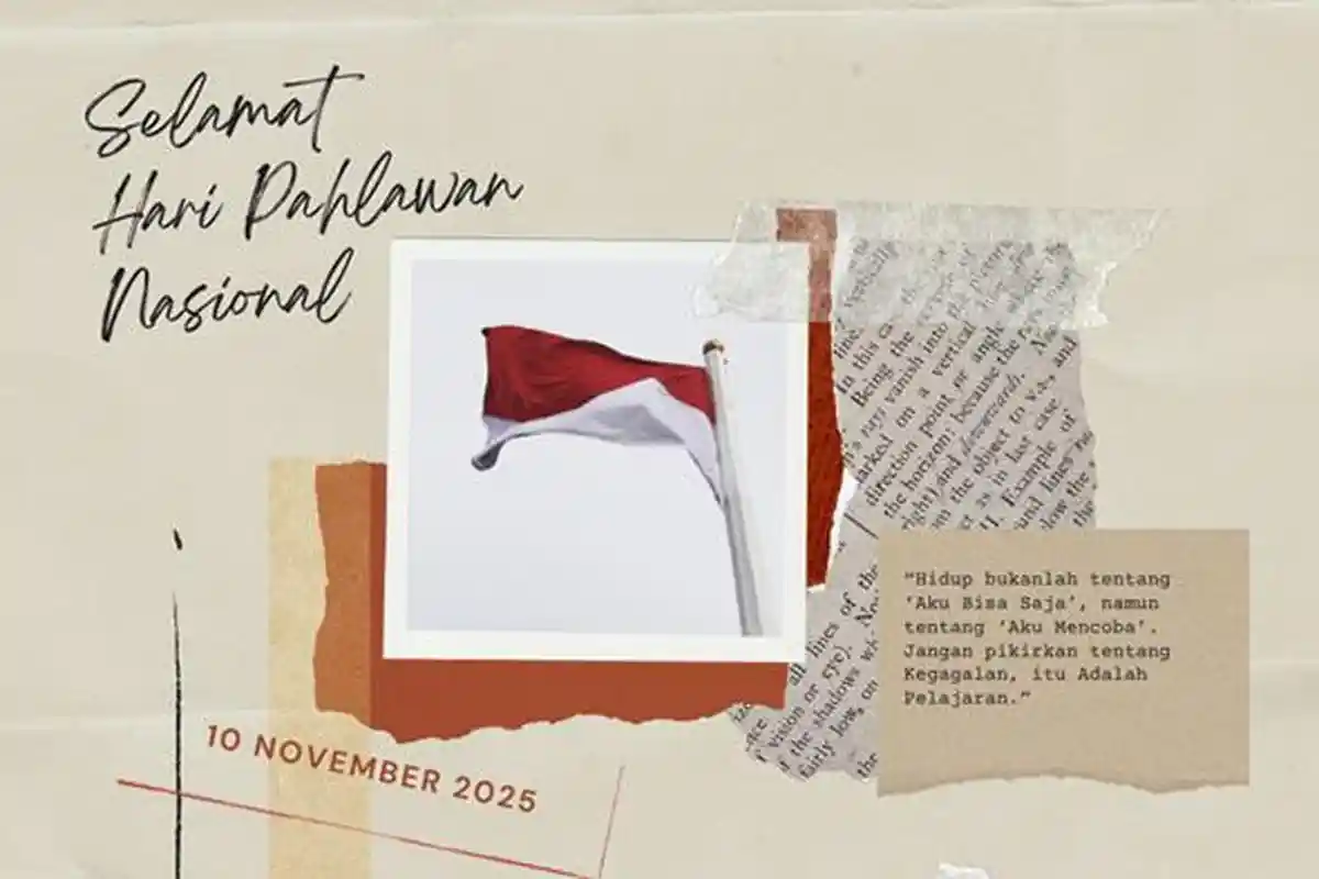 50 Link Twibbon Selamat Hari Pahlawan 2025, Tunjukkan Semangat Nasionalisme di Media Sosialmu