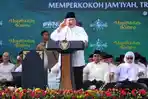 Merasa Dapat Dukungan Kiai-kiai Besar NU, Prabowo: Saya Lebih Berani Bela Rakyat