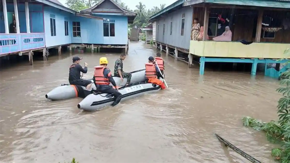 Banjir dan Longsor Melanda Kabupaten Soppeng Sulawesi Selatan, Satu Orang Hilang