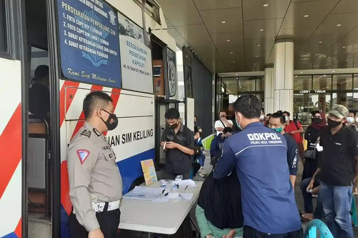 Jadwal SIM Keliling Jumat 5 Juli 2024 Tangerang Selatan Digelar di 2 Lokasi Simak Syaratnya