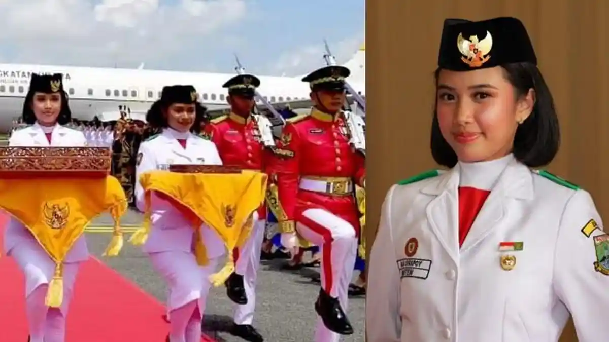 Sosok Naila Sinapoy Pembawa Duplikat Bendera Pusaka ke IKN, Asal Kendari dan Bisa Berbicara 5 Bahasa