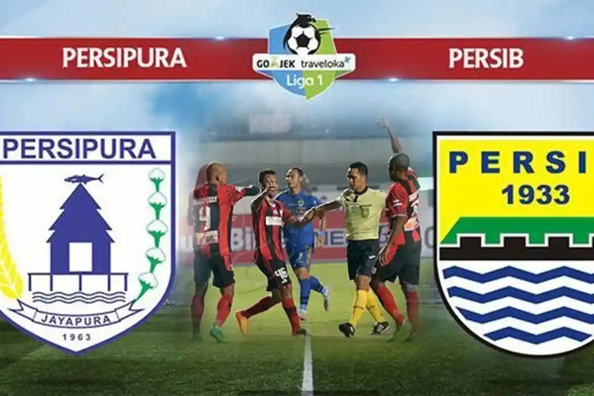 Live Streaming Indosiar Persipura Jayapura vs Persib Bandung Siang Ini Mulai Pukul 13.30 WIB