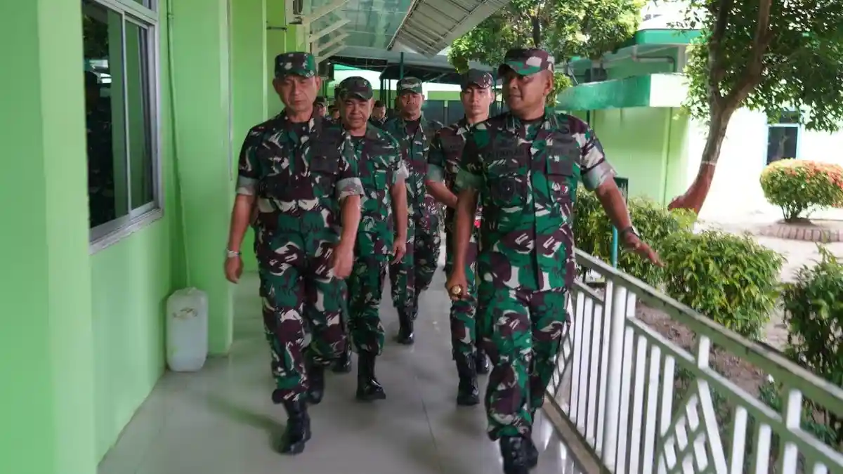 Kasdam IM Tinjau Pembangunan Gedung Peralatan Medis RS Kesrem TNI-AD Tingkat III