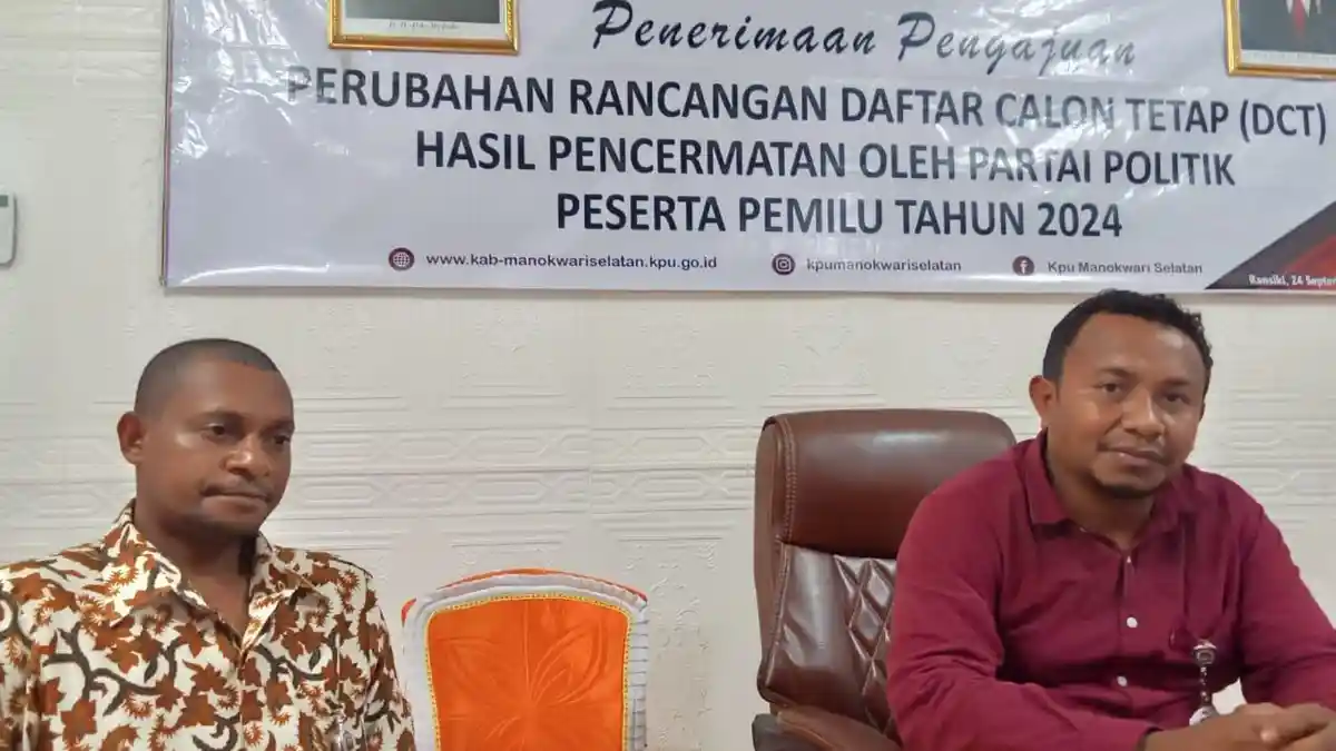 Hari Terkahir Pencermatan DCT, KPU Mansel: Delapan Parpol yang Sudah Pengajuan