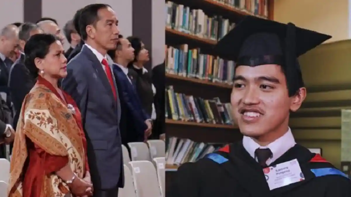 Susul Kahiyang Ayu dan Bobby Nasution, Kaesang Pangarep Akhirnya Wisuda di Singapura