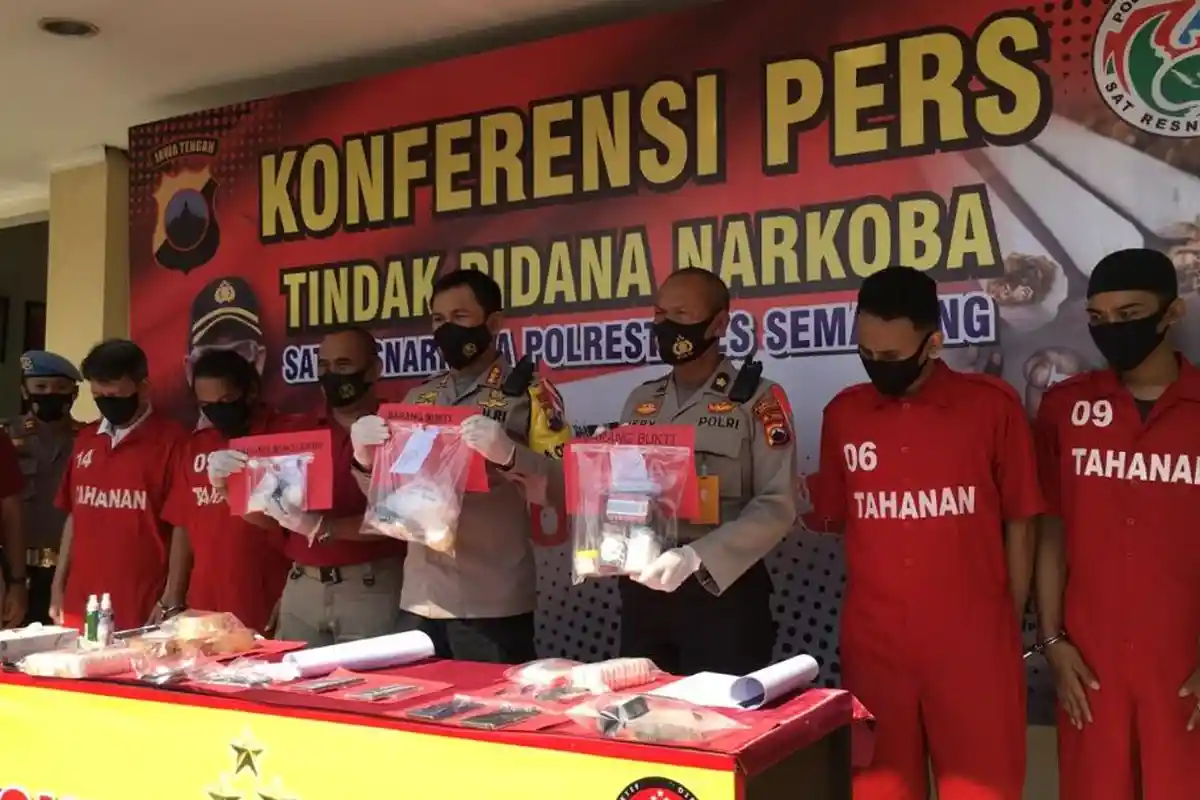 Peredaran Narkoba Meningkat saat Pandemi, 808 Kilogram Sabu dalam 3 Bulan