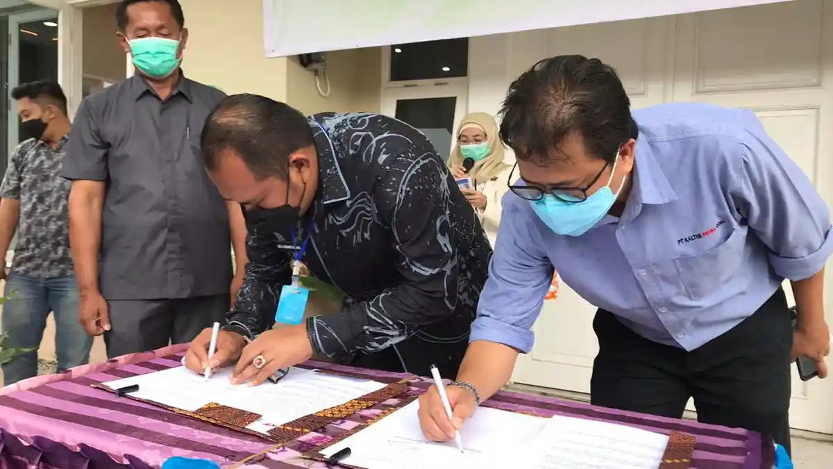 Kantor Desa Singa Gembara Diresmikan, Dibangun Atas Kerjasama Pemkab Kutim dan PT KPC