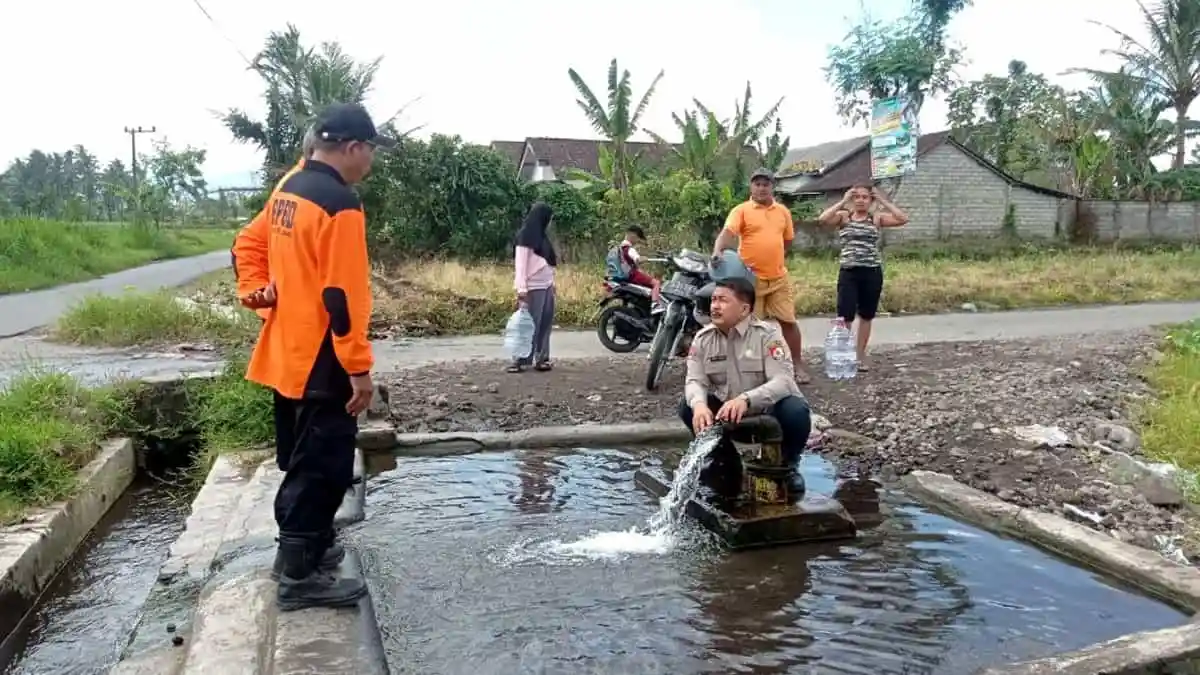 BMKG Prediksi Kemarau Datang, BPBD Jember Langsung Lakukan Mitigasi
