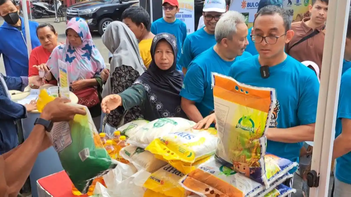 Daftar Harga Sembako di Gerakan Pangan Murah Purwokerto, Beras Bulog Hanya Rp10.200 Per Kilogram