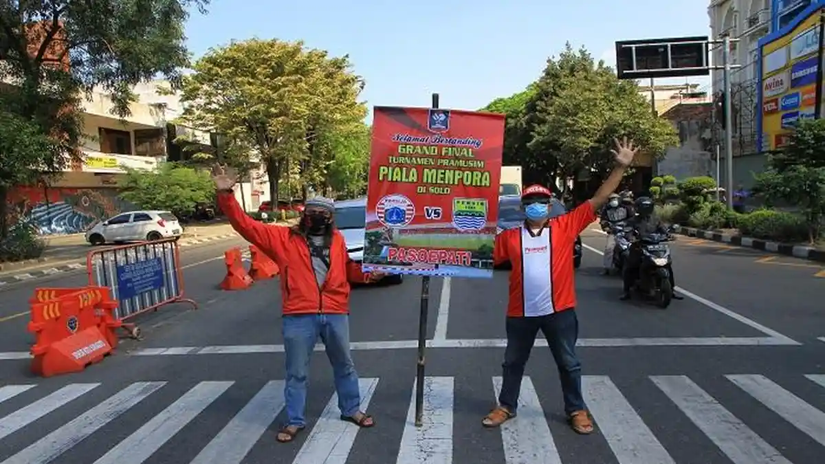 Pasoepati Sambut Final Piala Menpora di Solo, Selamat Bertanding Persib dan Persija