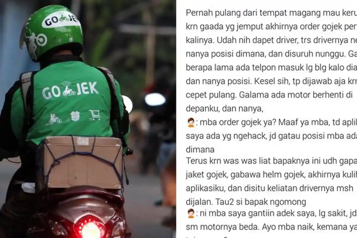 Pesanan Dibatalkan, Driver Gojek Ini Sukses 'Kerjai' Pelanggan